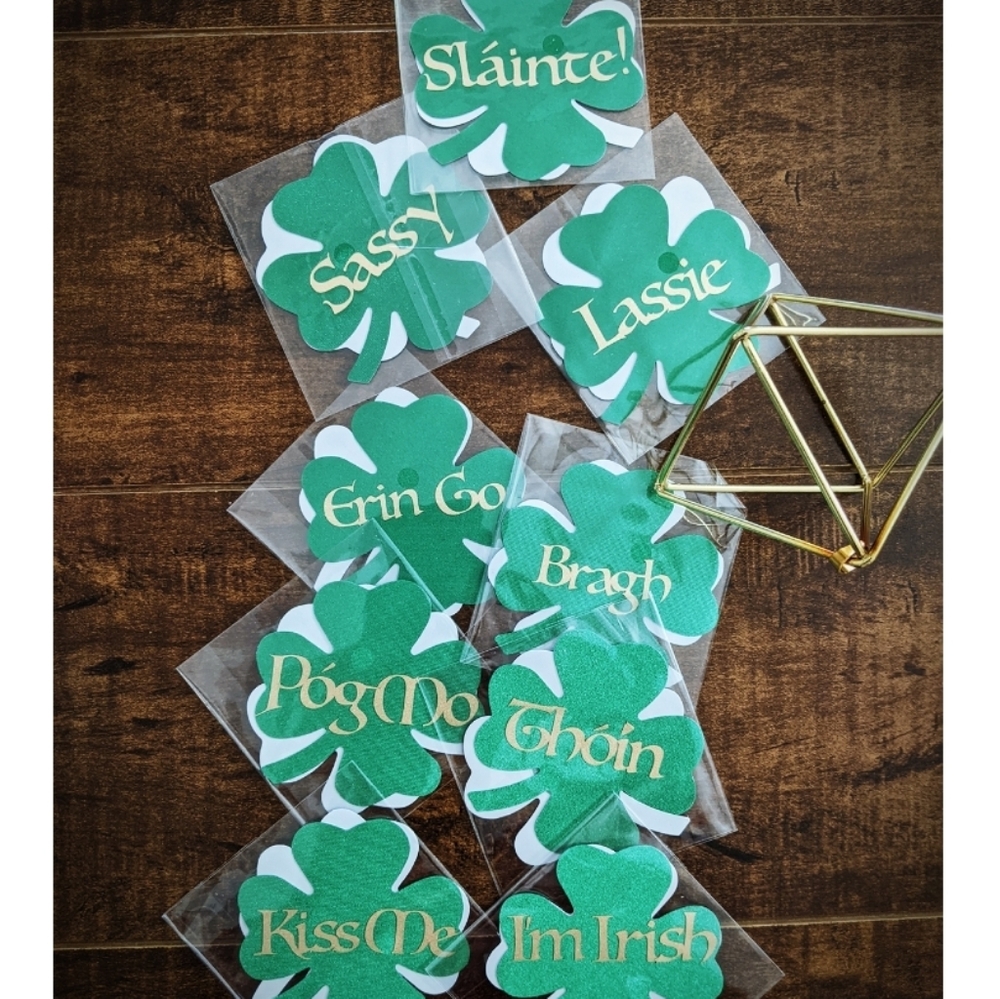 7/$25 Shamrock Pasties BNIP Price is for each pair Burlesque St Patrick's